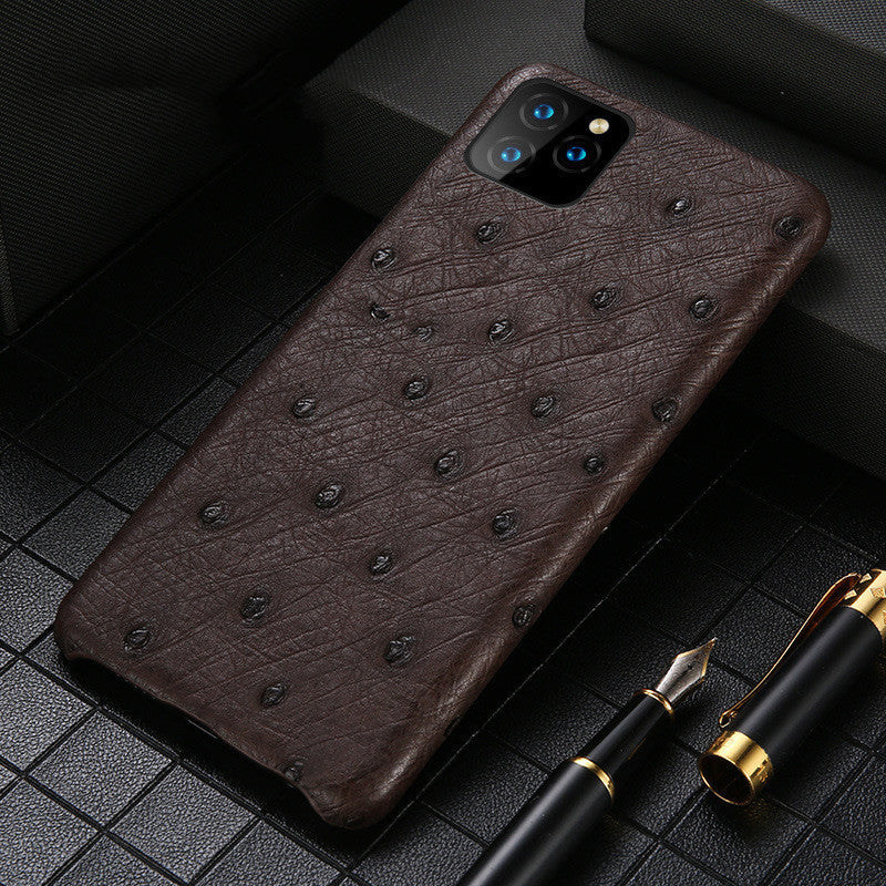 Compatible con Apple, Adecuado para iPhone12pro Funda para teléfono móvil Funda de Cuero Apple 12 Leather 12pro Max Anti-Fall Luxury Custom Generation