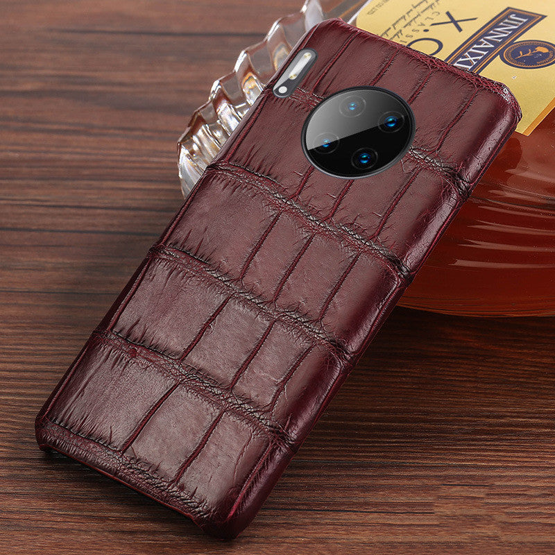 Funda de piel de cocodrilo Funda protectora para teléfono