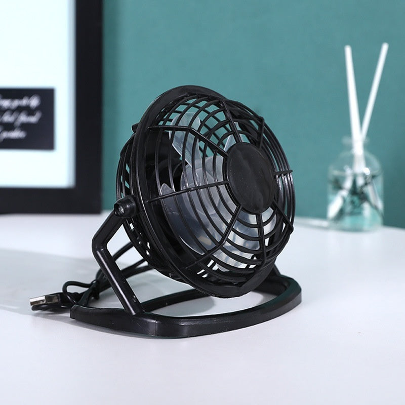 Convenient Mute Mini 4-inch USB Plastic Electric Fan