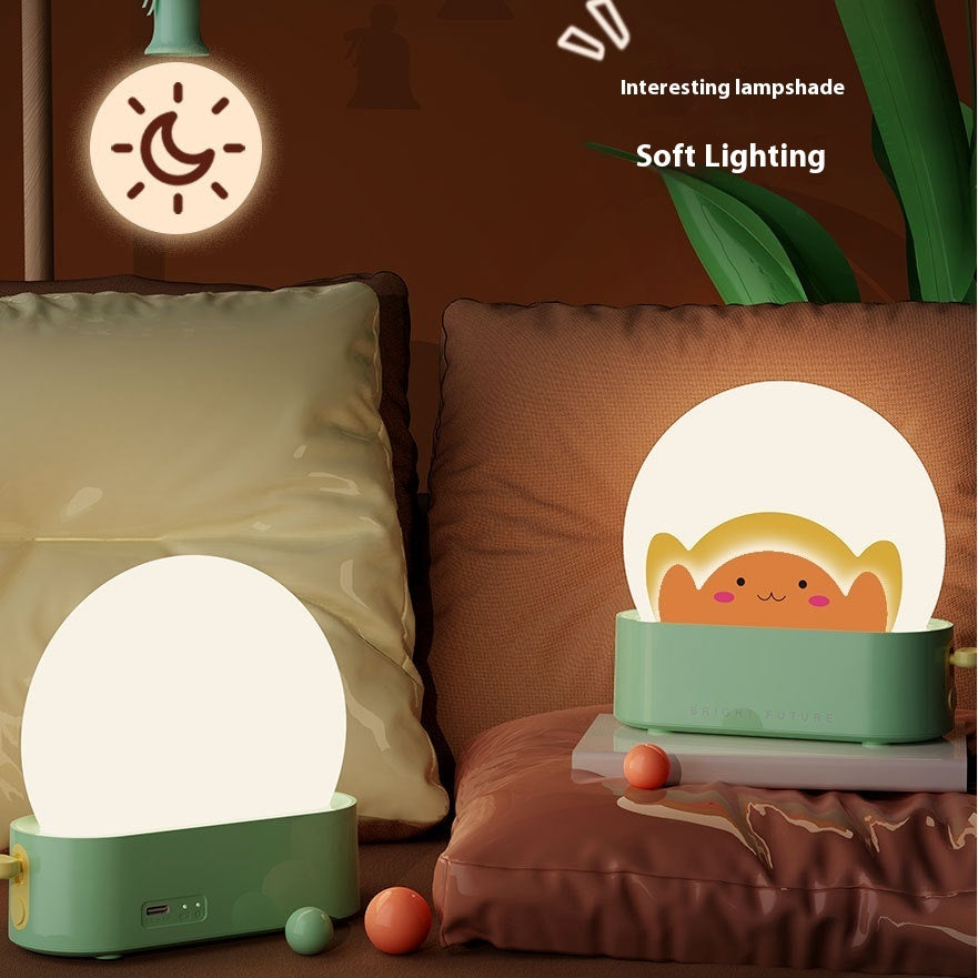 Machine à pain petite nuit enfants éclairage de chevet lampe de Table de synchronisation