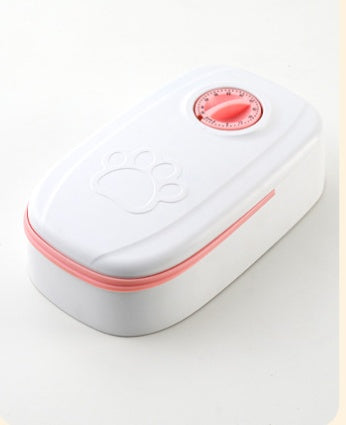 Alimentador automático para mascotas, dispensador de comida inteligente para gatos y perros, temporizador, tazón de acero inoxidable, Alimentación automática para perros y gatos, suministros para mascotas