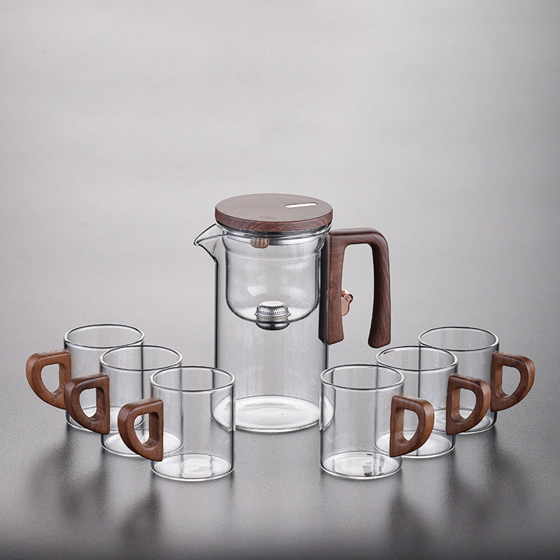 Glass Filter Tea Set Heat-resistant