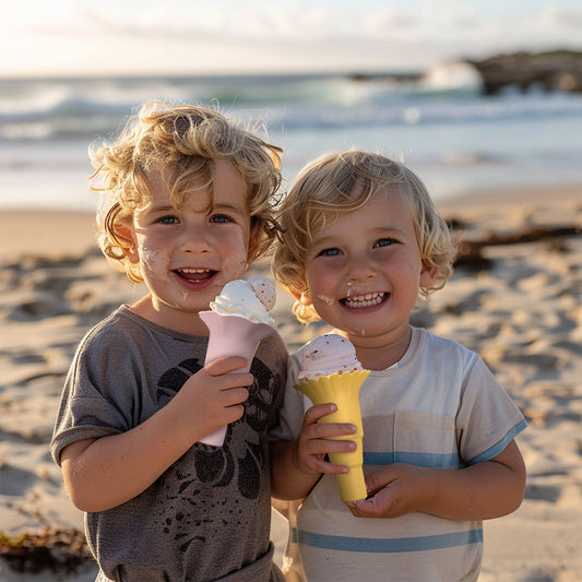 Foldable Silicone Multifunctional Anti-dirty Hands Ice Cream Cup