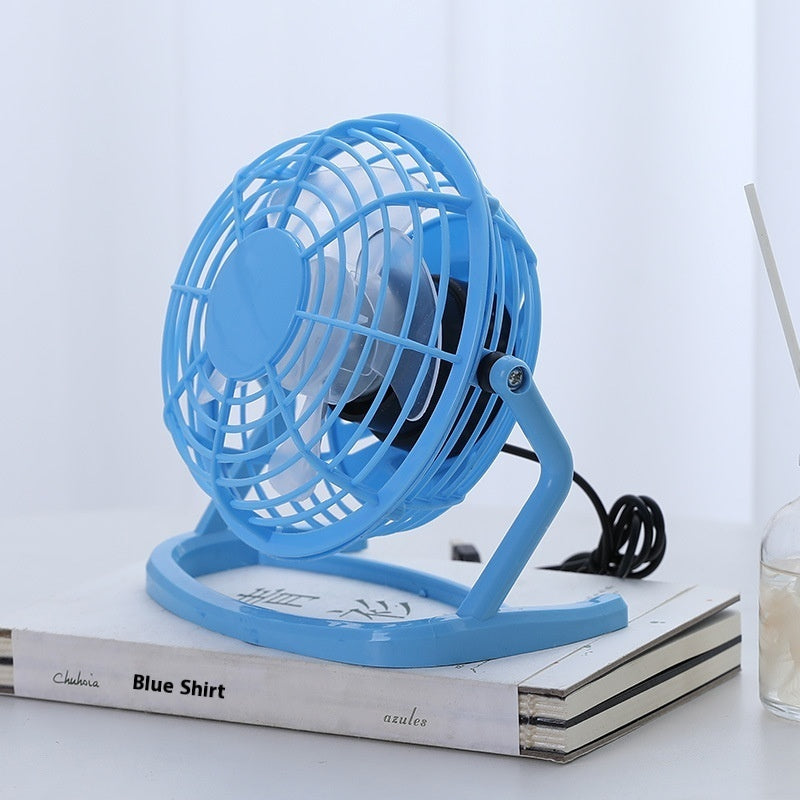 Convenient Mute Mini 4-inch USB Plastic Electric Fan