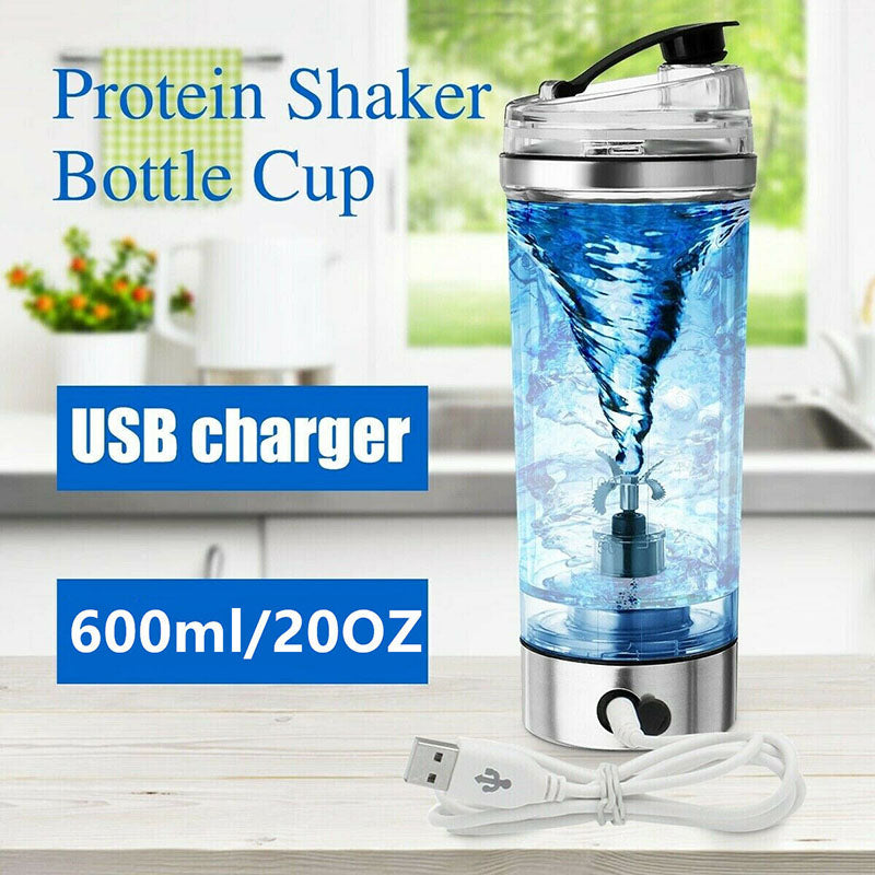 Agitador eléctrico para batidos de proteínas, botella agitadora USB, leche, café, licuadora, hervidor, taza agitadora eléctrica con carga para deportes y Fitness