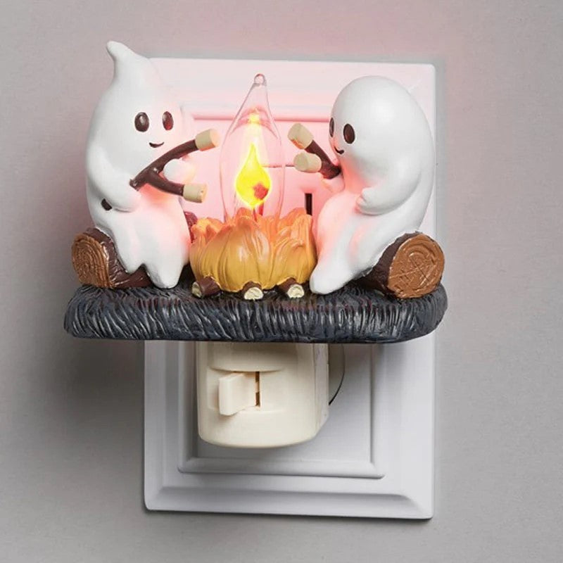 Cross-border New Ghost Bonfire Flashing Night Light Ghost Campfire Flashing Night Light