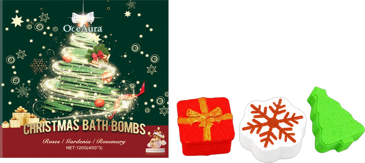 Christmas Bath Bombs