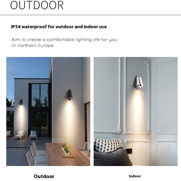 Outdoor Wall Lamp Waterproof Villa Courtyard