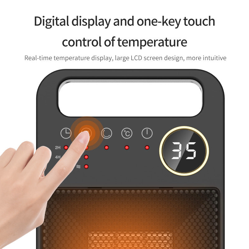 Écran tactile de télécommande de chauffage PTC