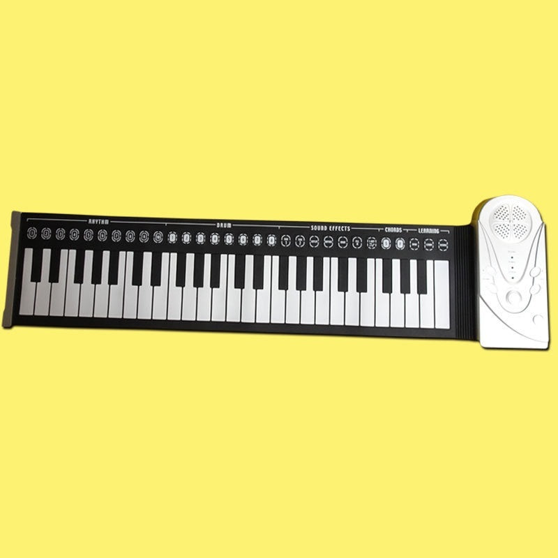 E Piano Flexible de 88 teclas Digital enrollable enrollable a mano barato para niños electrónico 88 teclas táctiles teclado instrumento Musical para niños