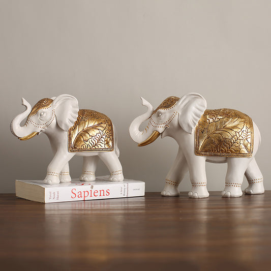 Muebles Elefante Resina Artesanía Adorno Decoración