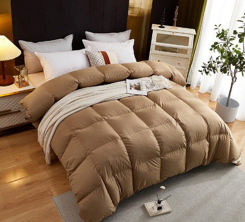 Couette en duvet d'oie en coton cadeau haut de gamme