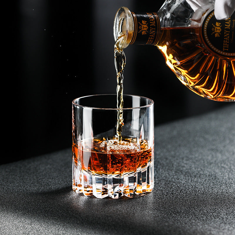 Handmade Lead-free Whiskey Liquor Glass High-end K-level