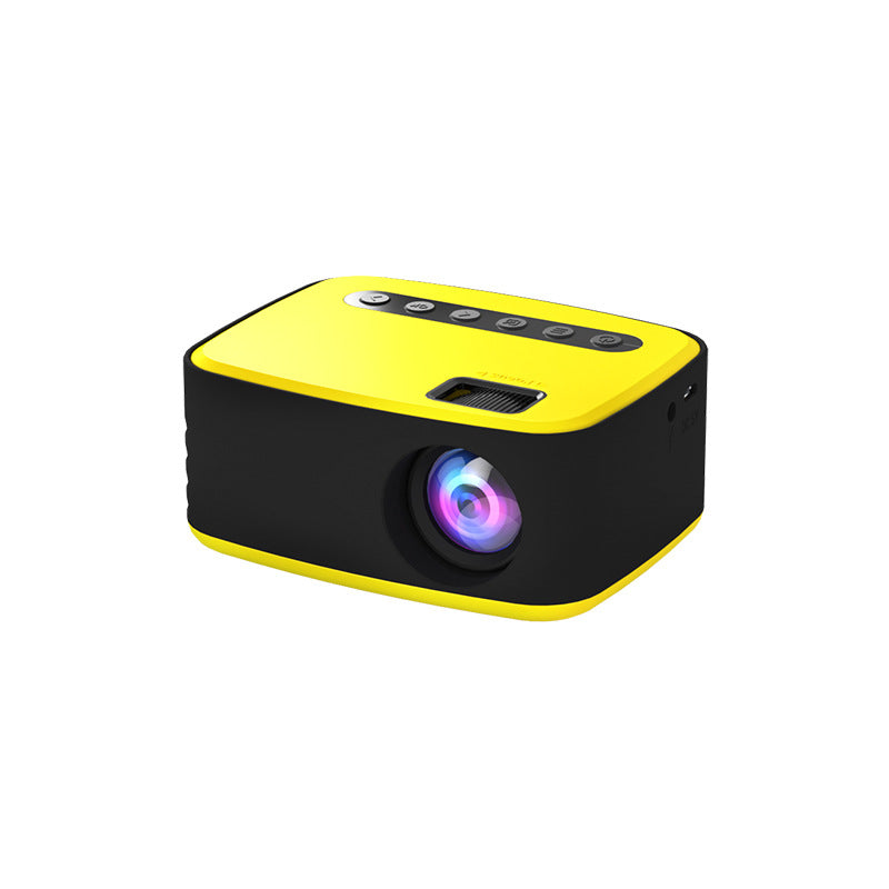 Mini projecteur Led Home cinéma vidéo Beamer noir