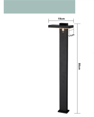 Lampe de jardin communautaire de villa de plancher imperméable de jardin extérieur