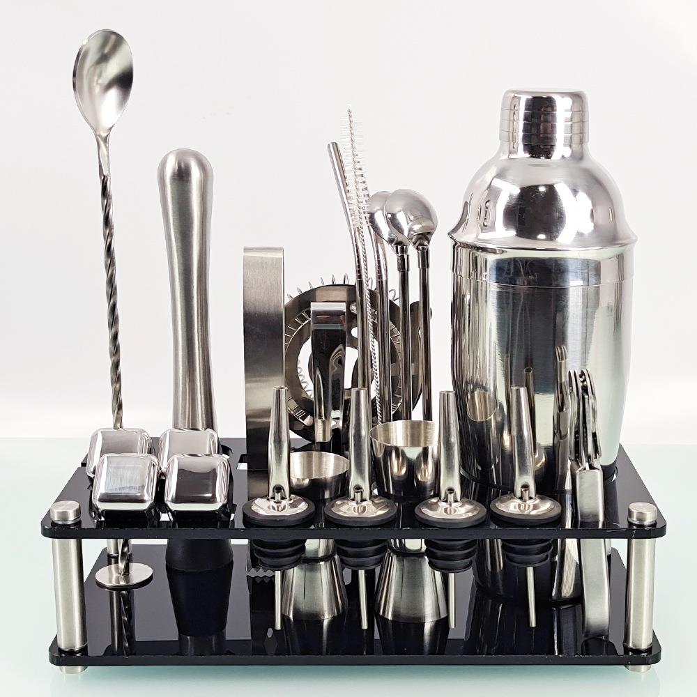 New Stainless Steel Ice Acrylic Set