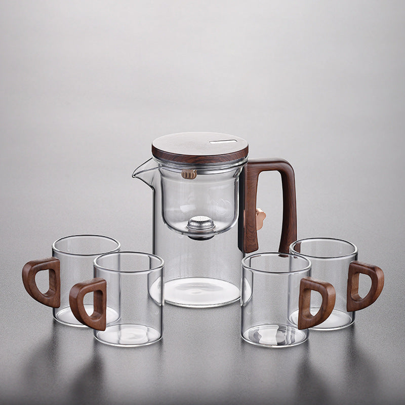 Glass Filter Tea Set Heat-resistant