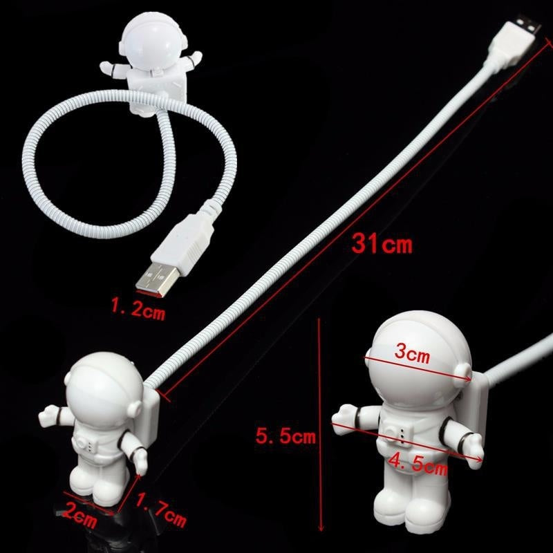 Creative USB Astronaut LED Night Light