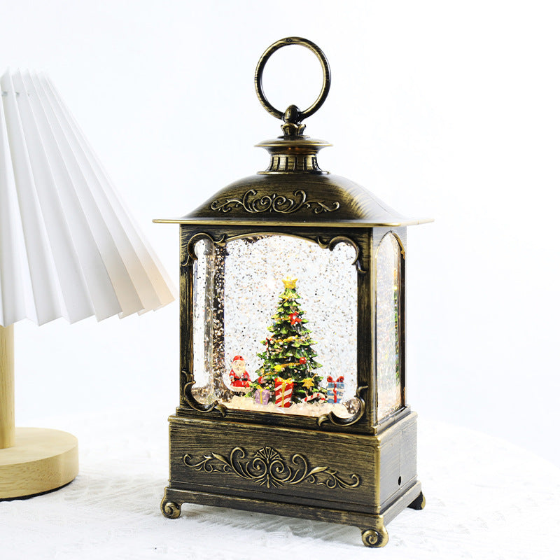 Christmas Decoration Decoration Crystal Lamp Music Box