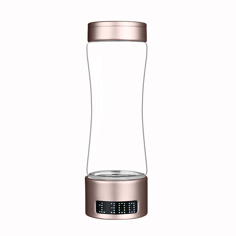 Convenient Glass Bottle High Concentration Intelligent Hydrogen Rich Water Cup