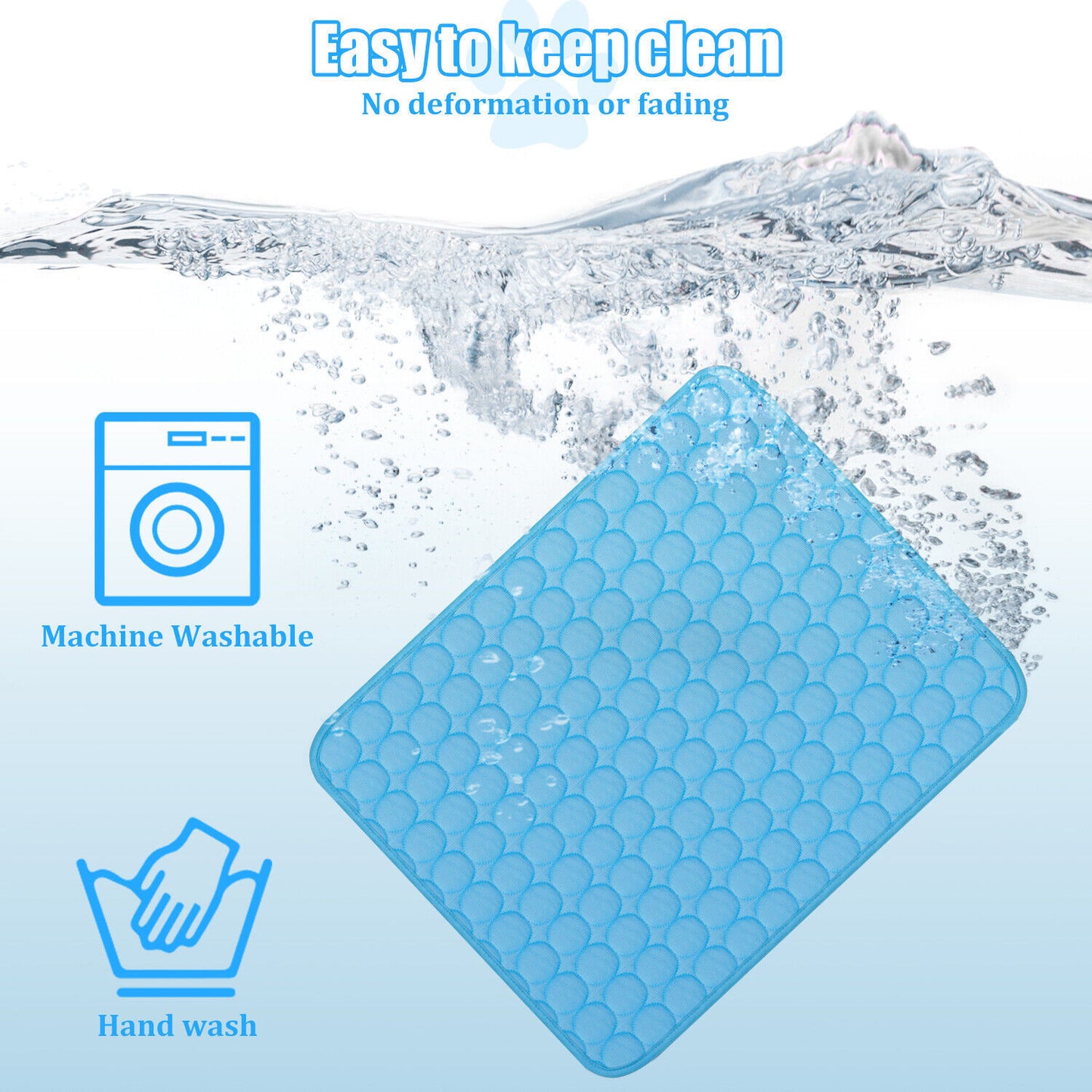 Estera refrescante para mascotas, cojín fresco, manta para cachorros y perros, cama para dormir de verano, cama refrescante para perros, estera refrescante para mascotas