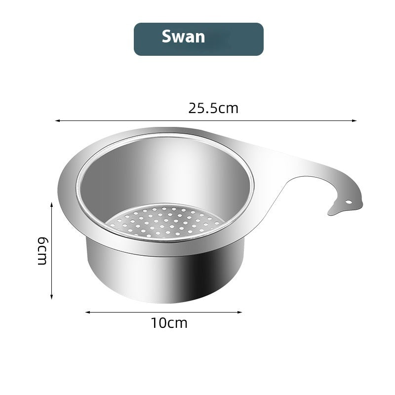 Panier de vidange en acier inoxydable pour cuisine