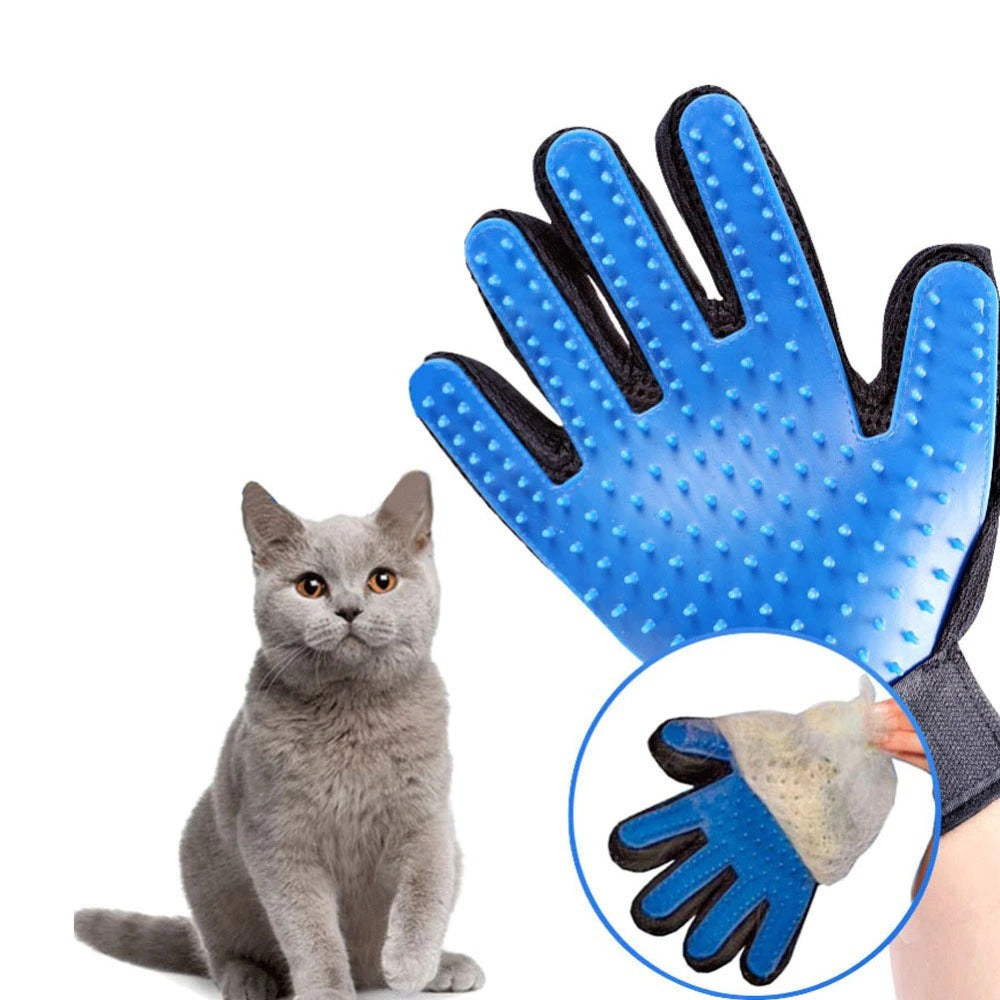 Gant de toilettage pour chats, en laine, pour démêlage des poils d'animaux, brosse, peigne, nettoyage des chiens, gant de Massage, vente d'animaux