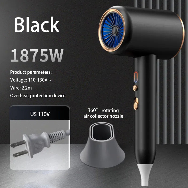 F33 Professional Hair Dryer Hot Cold Wind Air Brush Hairdryer Negative Lonic Blow Dryer Strong PowerDryer Salon Tool 2400W