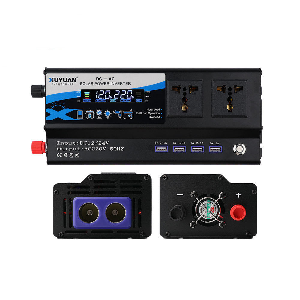 Vehicle Inverter Seven-color Ambience Light Converter