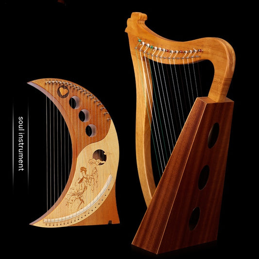 19-string 16-tone HARP 7-tone 10-string Lyre Piano Lille Lira Angel Piano Musical Instrument