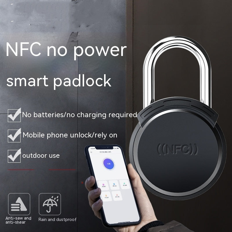 Smart NFC Passive Lock APP Remote Authorization Induction Smart Padlock