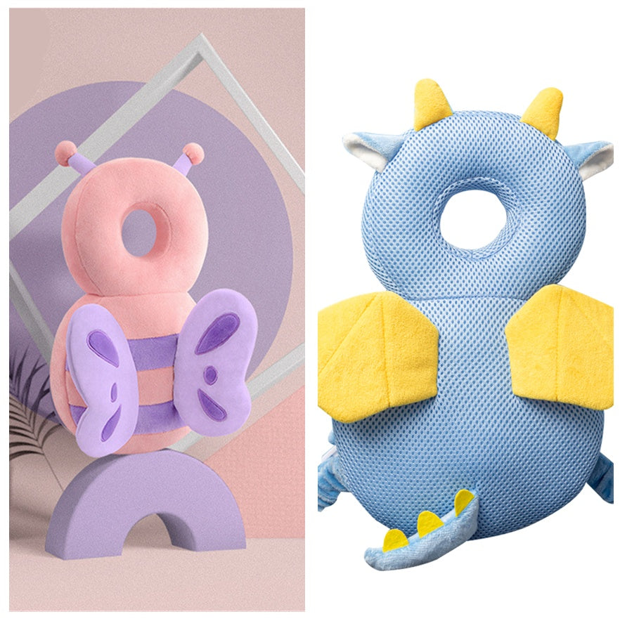 Appui-tête pour bébé, Protection pour enfants, coussin de Protection de la tête pour bébé, ailes d'ange mignonnes