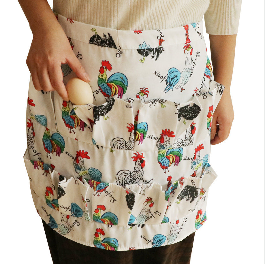 Kitchen Artistic Men's And Women's Apron