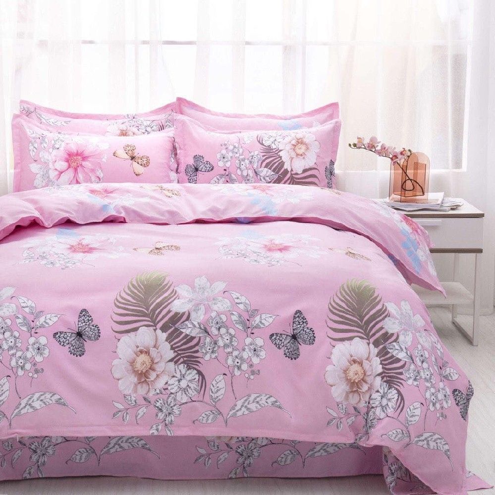 Ensemble quatre pièces housse de couette une pièce simple Double drap épais ensemble trois pièces