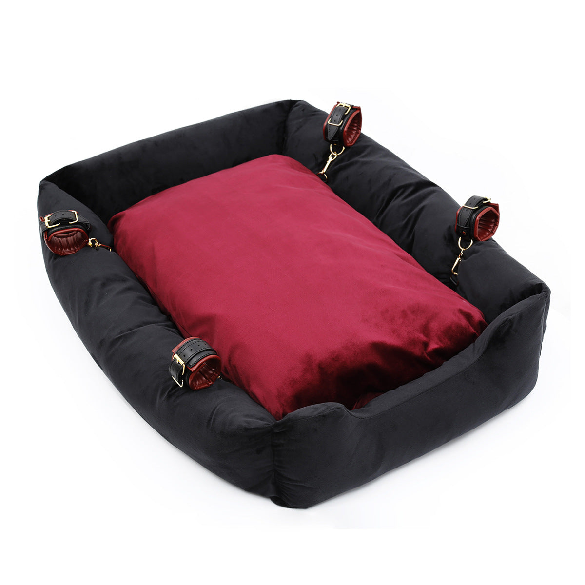 Nido inflable rectangular para perros