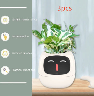 Facial Expression Control Intelligent Flower Pot