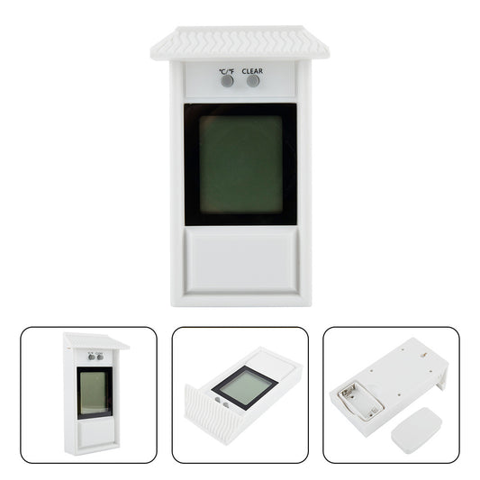 Garden Waterproof Thermometer Digital Thermometer Display Max Min Greenhouse Thermometer Garden Indoor Outdoor Wall Room