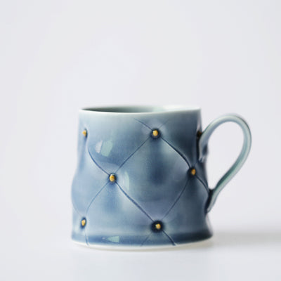 Tasse de poterie faite à la main, tasse en céramique, maison