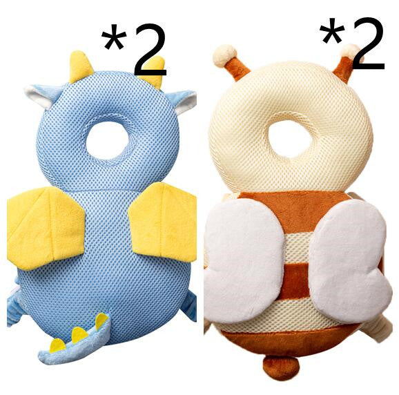 Appui-tête pour bébé, Protection pour enfants, coussin de Protection de la tête pour bébé, ailes d'ange mignonnes