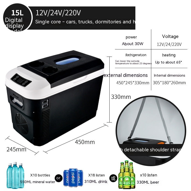 Car Refrigerator Car Dual Use In Car And Home