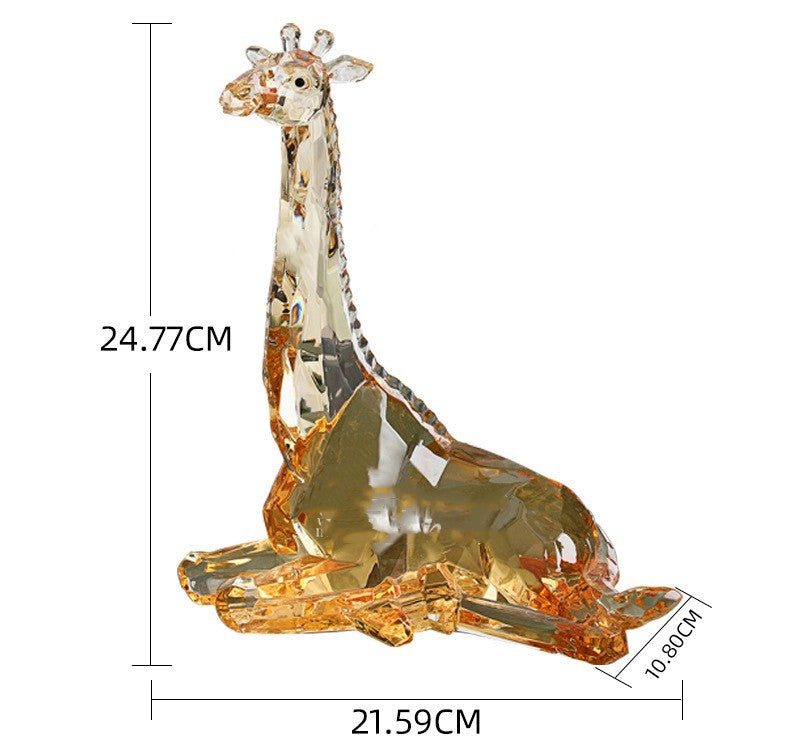 Amber Animal Standing Giraffe Desktop