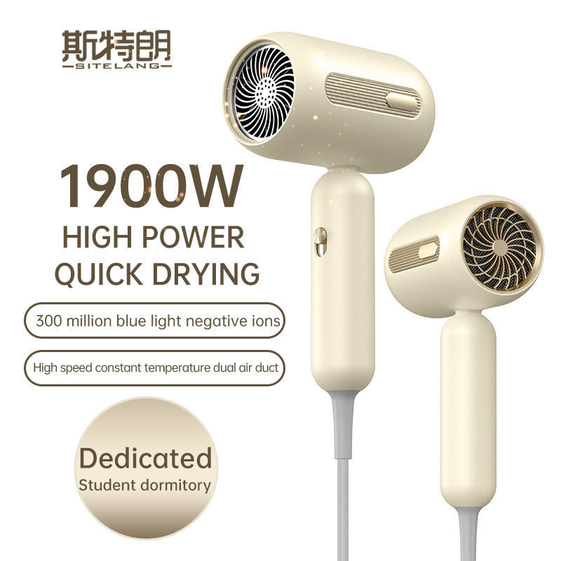 F41 Hair Dryer 1900W High-Speed Electric Turbine Airflow Low Noise Constant Temperature And Quick Drying Suitable For Home Salons