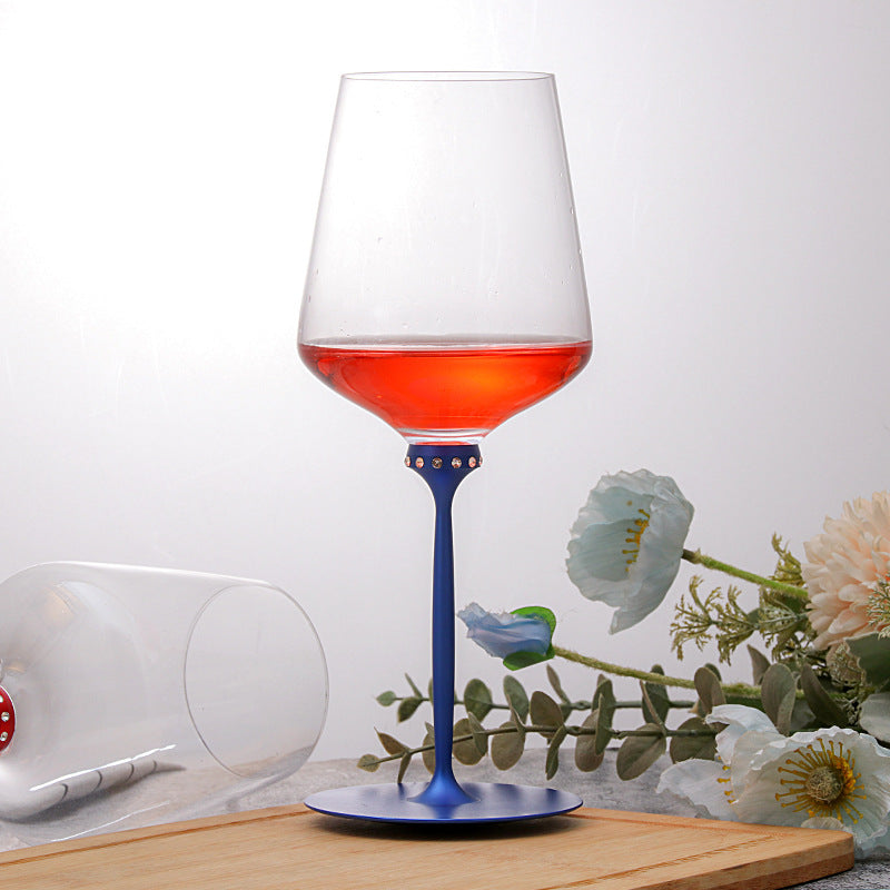 Creative Dancing Red Wine Crystal Glass Goblet