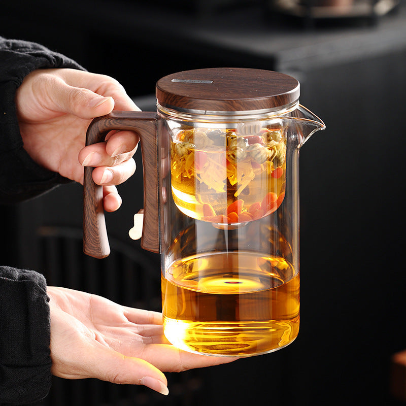 Glass Filter Tea Set Heat-resistant