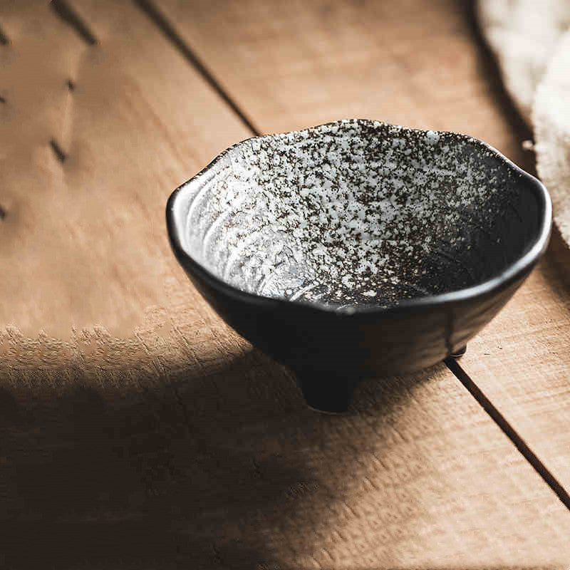 Plato de cerámica para salsas, tamaño pequeño, vajilla de estilo japonés