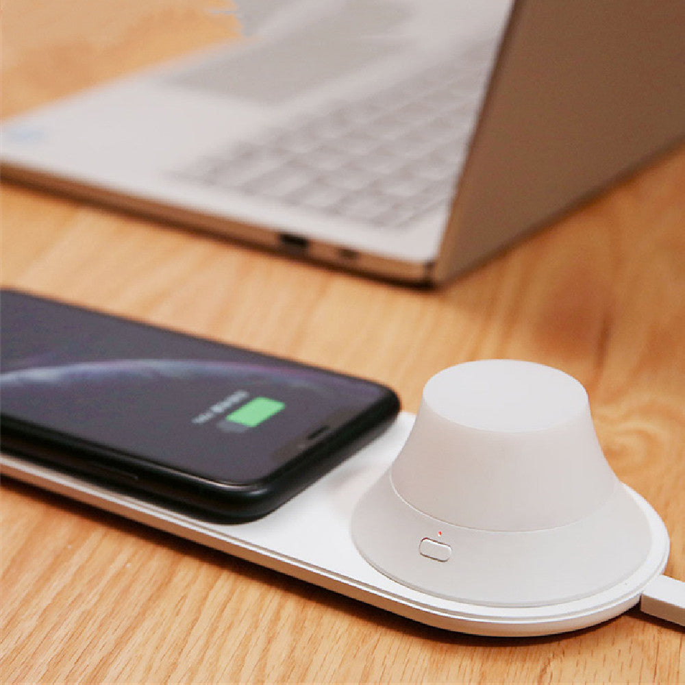 Smart Night Light Phone Wireless Charger Magnetic Suction Fast Charging