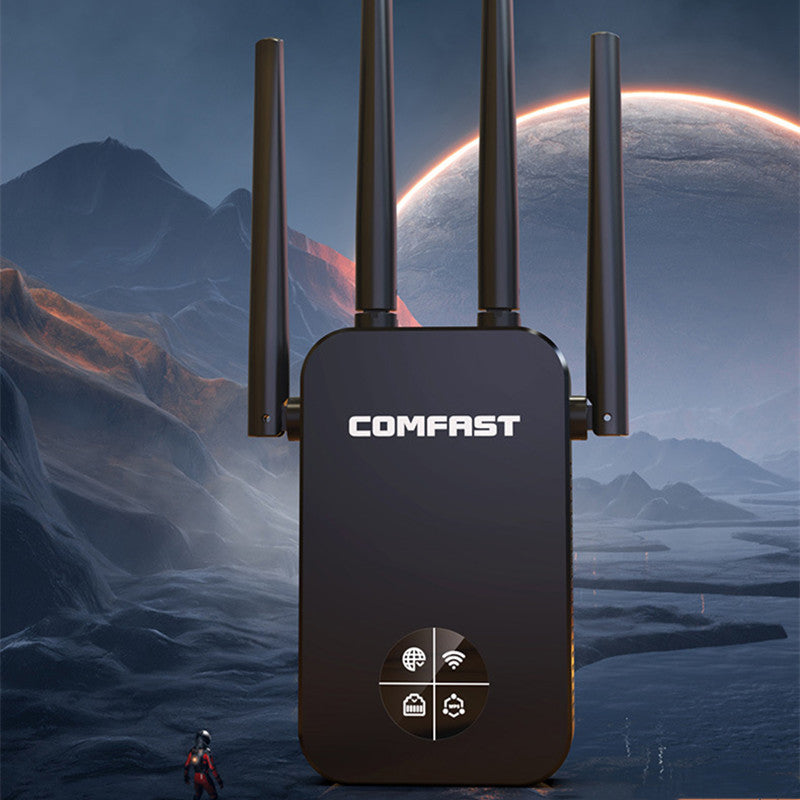 Gigabit Wireless Repeater 1200m Wireless Dual-band