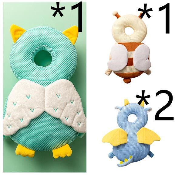 Baby Toddler Headrest Child Protection Baby Head Protection Cushion Cute Angel Wings