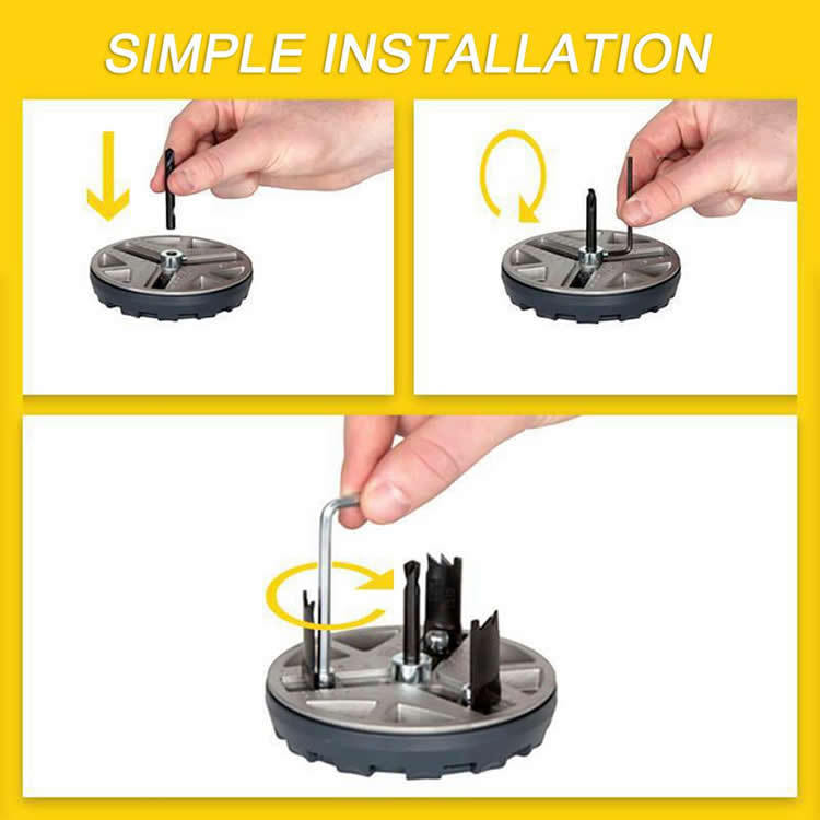 Drilling Round Adjustable Puncher