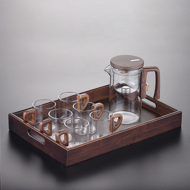 Glass Filter Tea Set Heat-resistant